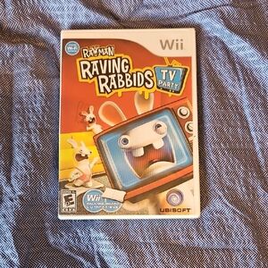 Nintendo Rayman Raving Rabbids TV Party - Red, Blue, Yellow